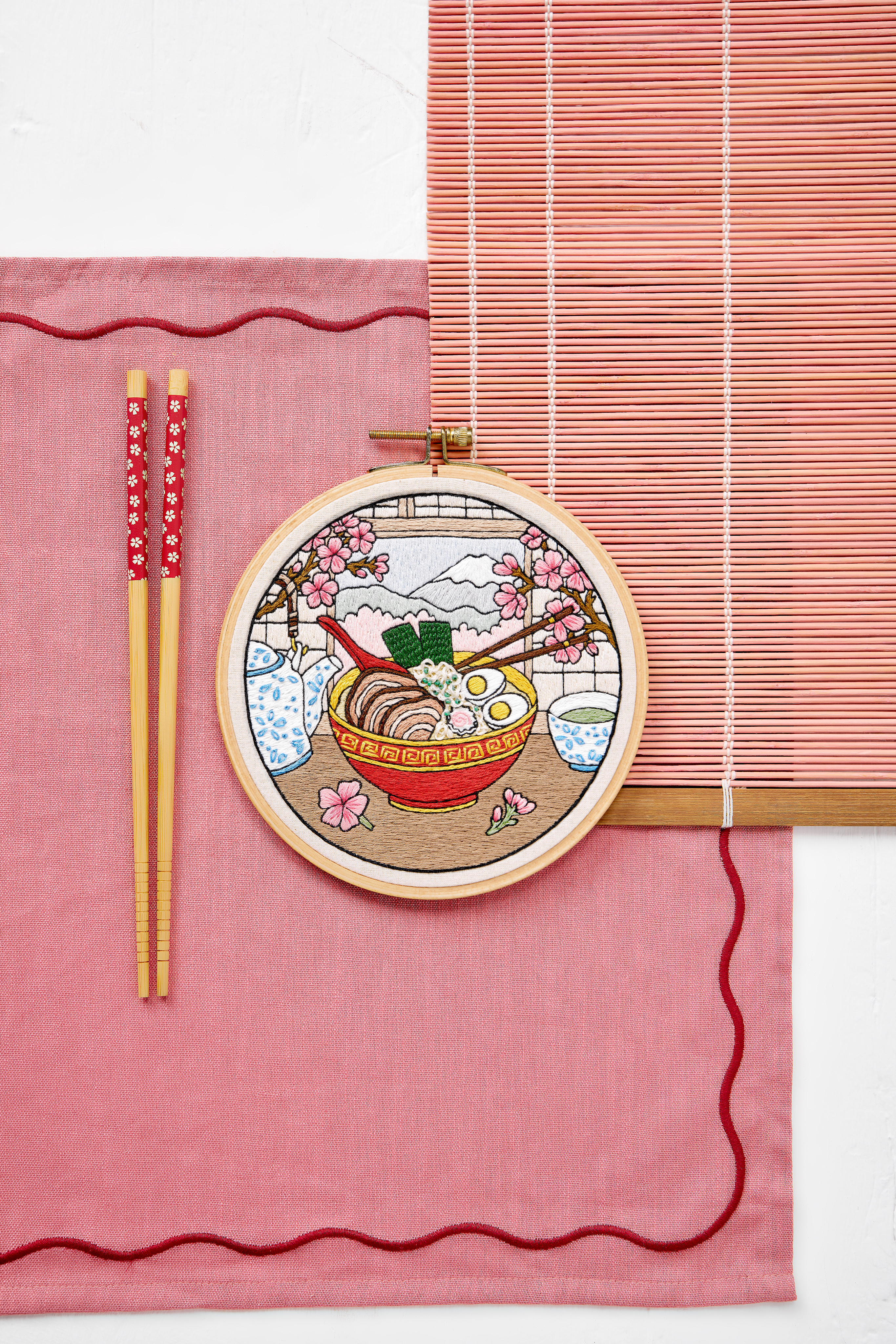 Graphic of a close up of a website depicting an Our Projects page with sample project names and dates.