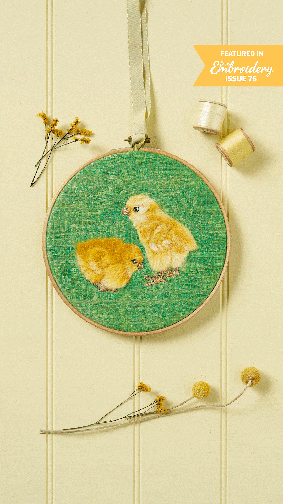 Graphic depicting a hexagonal cropped photo of an interior room design with grid lines along its borders.